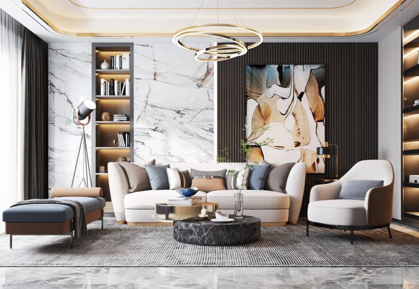 Минималистичен апартамент - SmartBuild проект